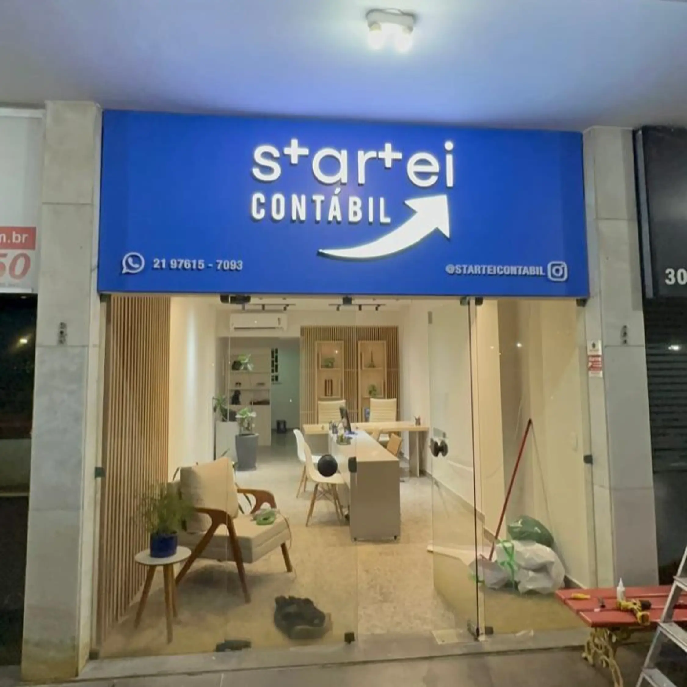 Fachada da Startei Contábil